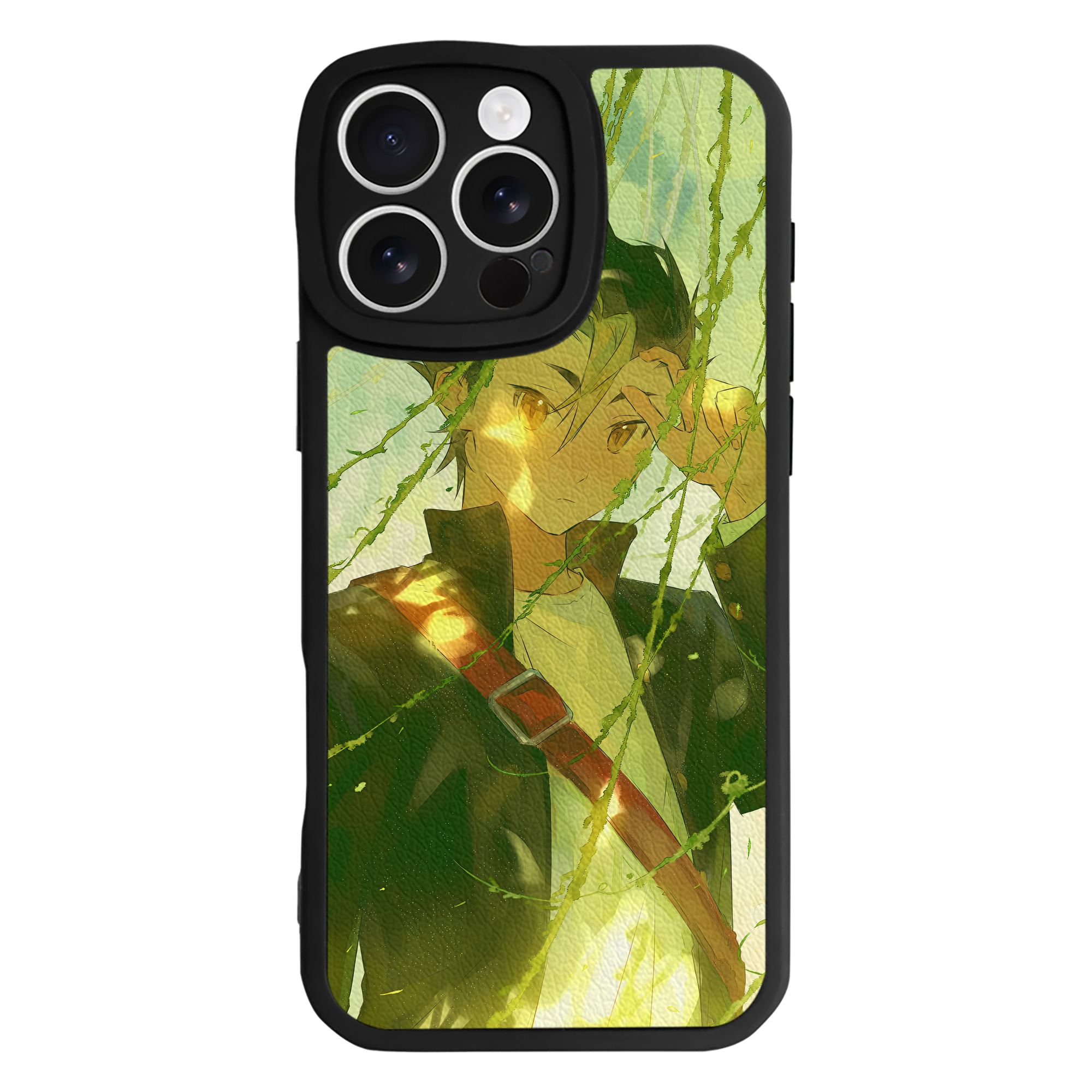 （画像用） ハイキュー!! Haikyu!! 【iPhone 16シリーズ対応】シリコンスマホケース（レザー調） 材質：シリコン